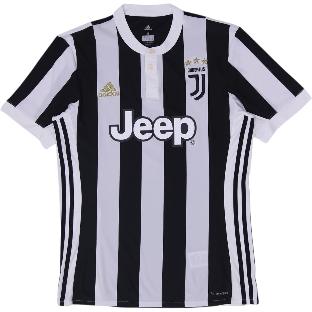 Mens 2017-18 Adidas Juventus Home Football Jersey Size S