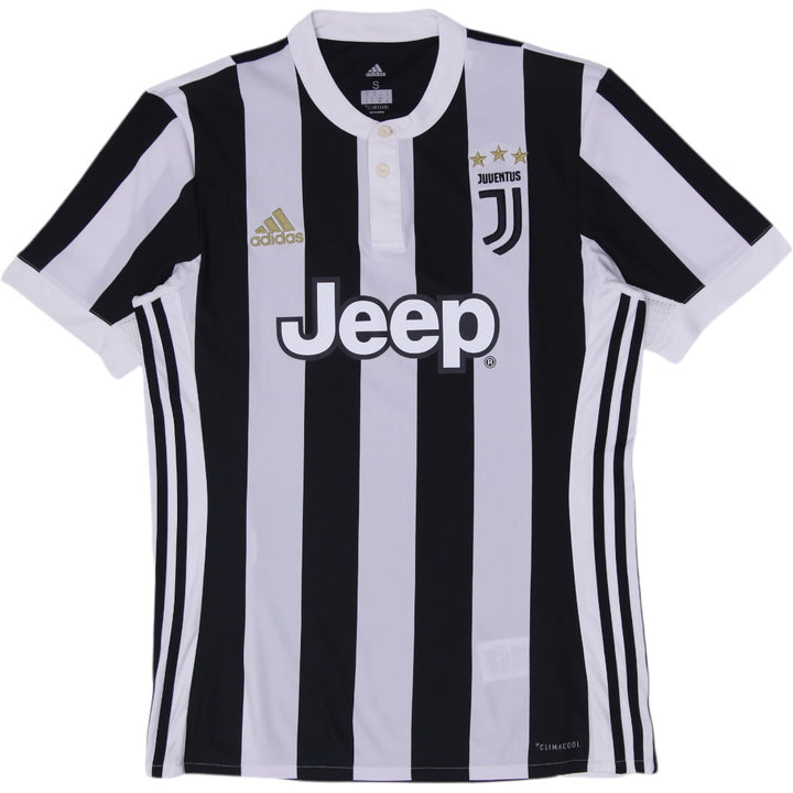 Mens 2017-18 Adidas Juventus Home Football Jersey Size S