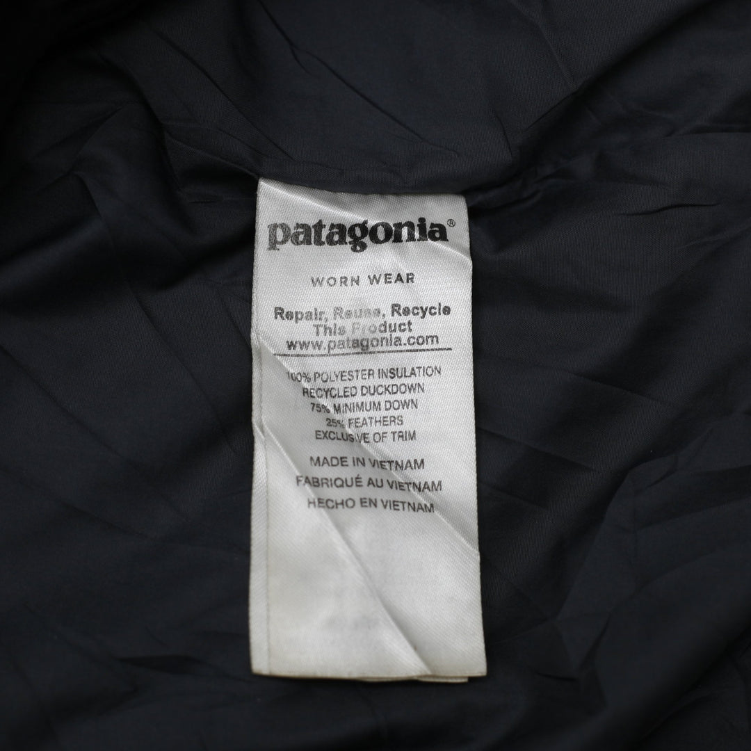 Ladies Patagonia Sherpa Hood Downtown Parka Jacket Size S