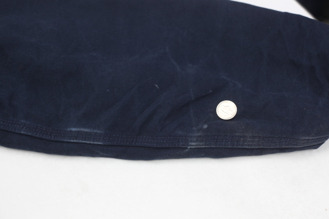 Mens Carhartt J140 DNY Quilted Lining Canvas Work Jacket Made In USA