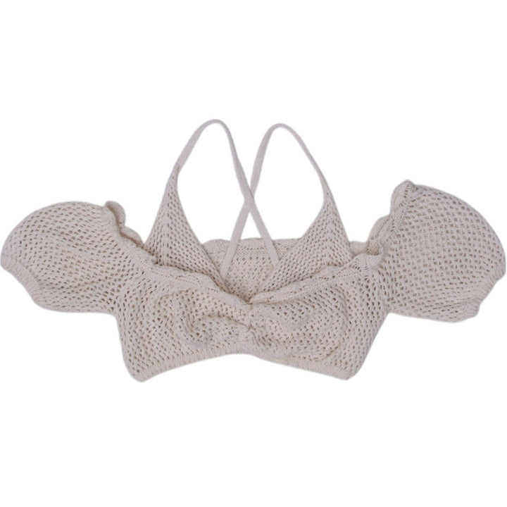 Y2K Ladies AsYou Knit Summer Crochet Crop Top Size 14 | Migration_Y2K Tops | Fashion Rerun