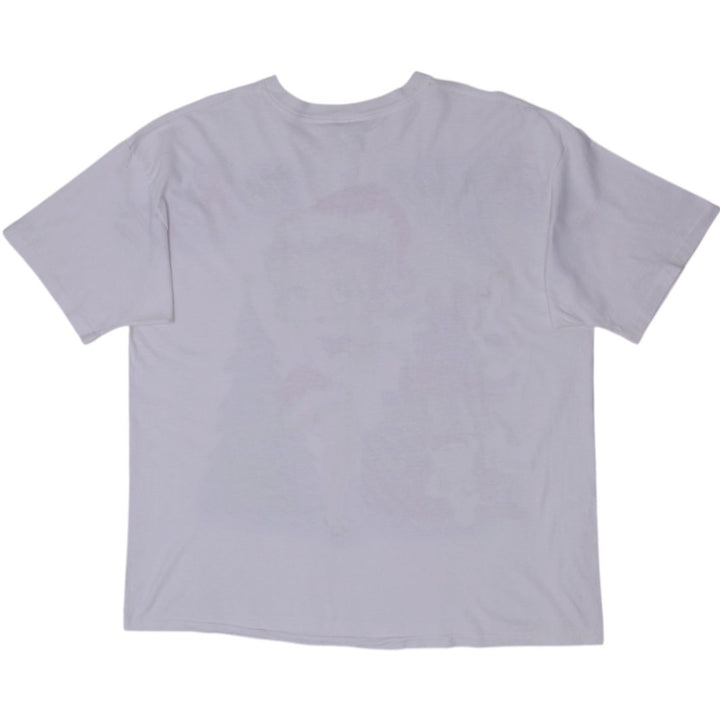 Vintage Mens Freeze White Christmas Betty Boop Graphic T-Shirt | Migration_T-Shirts - Side View | Fashion Rerun