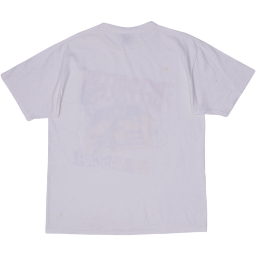 Vintage Looney Tunes NASCAR T-Shirt Made in USA Size XL | Migration_T-Shirts - Side View | Fashion Rerun