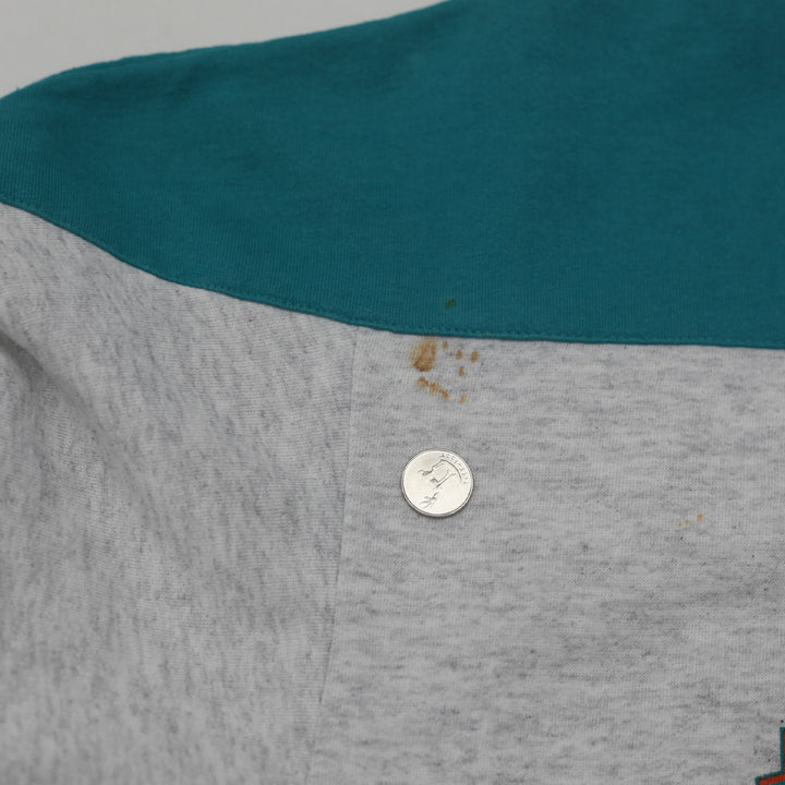 Vintage Miami 1993 Miami Dolphins Sweatshirt by Warfields All Out Fan Size M - Fashion Rerun Vintage Migration_Sweaters