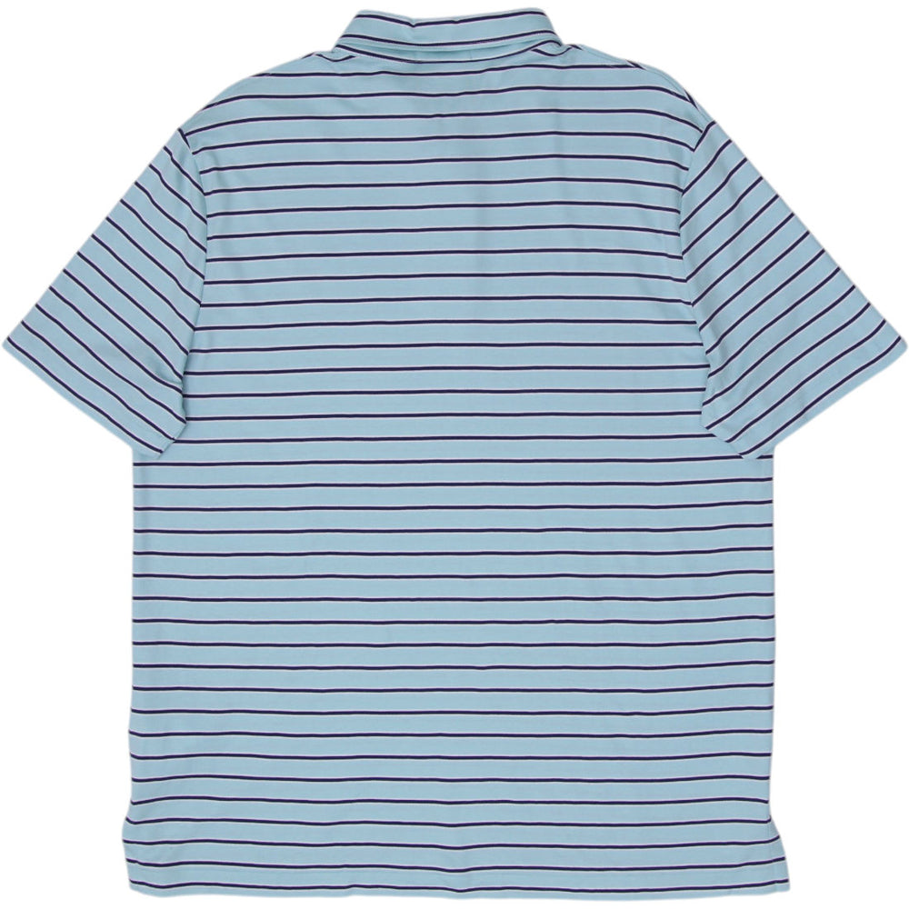 Polo Ralph Lauren Striped Cotton Classic Polo Shirt Size XL | Migration_T-Shirts - Side View | Fashion Rerun