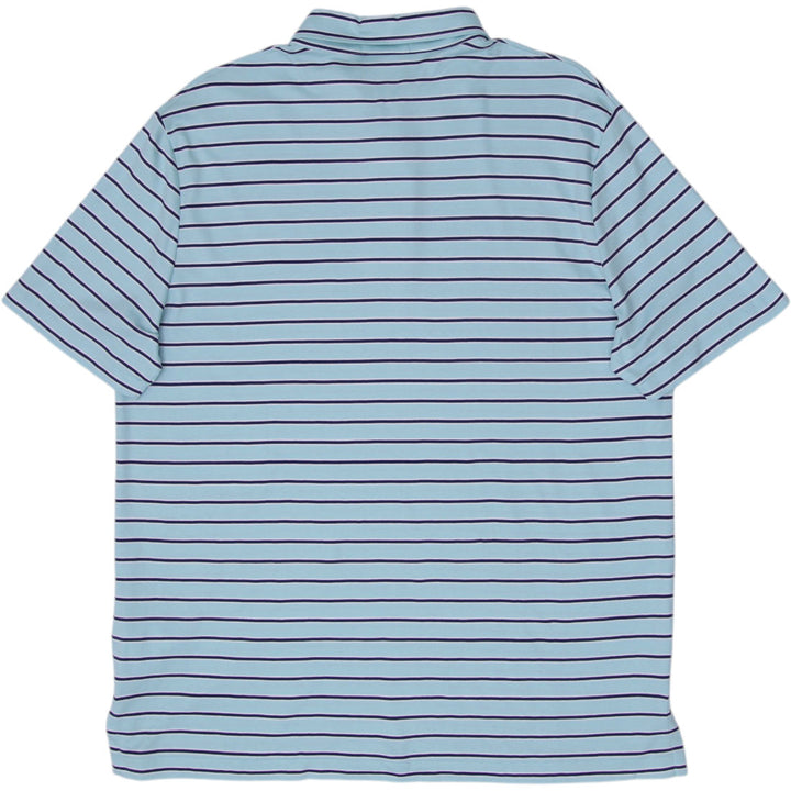 Polo Ralph Lauren Striped Cotton Classic Polo Shirt Size XL | Migration_T-Shirts - Side View | Fashion Rerun