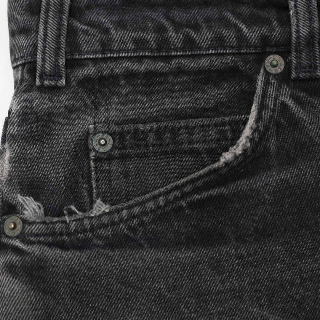 Vintage 90s Levi's 634 Orange Tab Faded Black Denim Jeans W33 L32