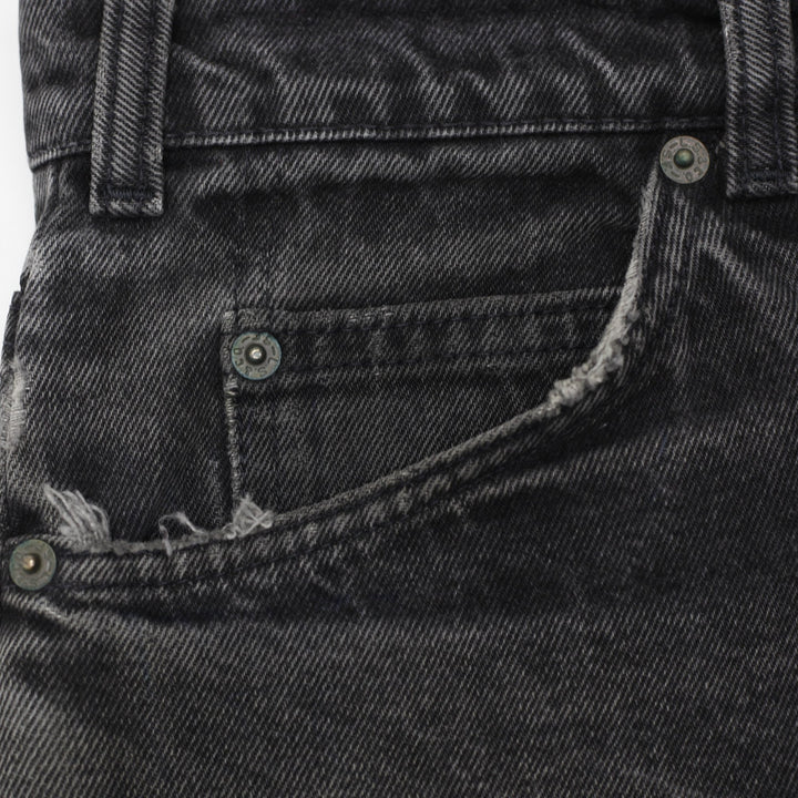 Vintage 90s Levi's 634 Orange Tab Faded Black Denim Jeans W33 L32