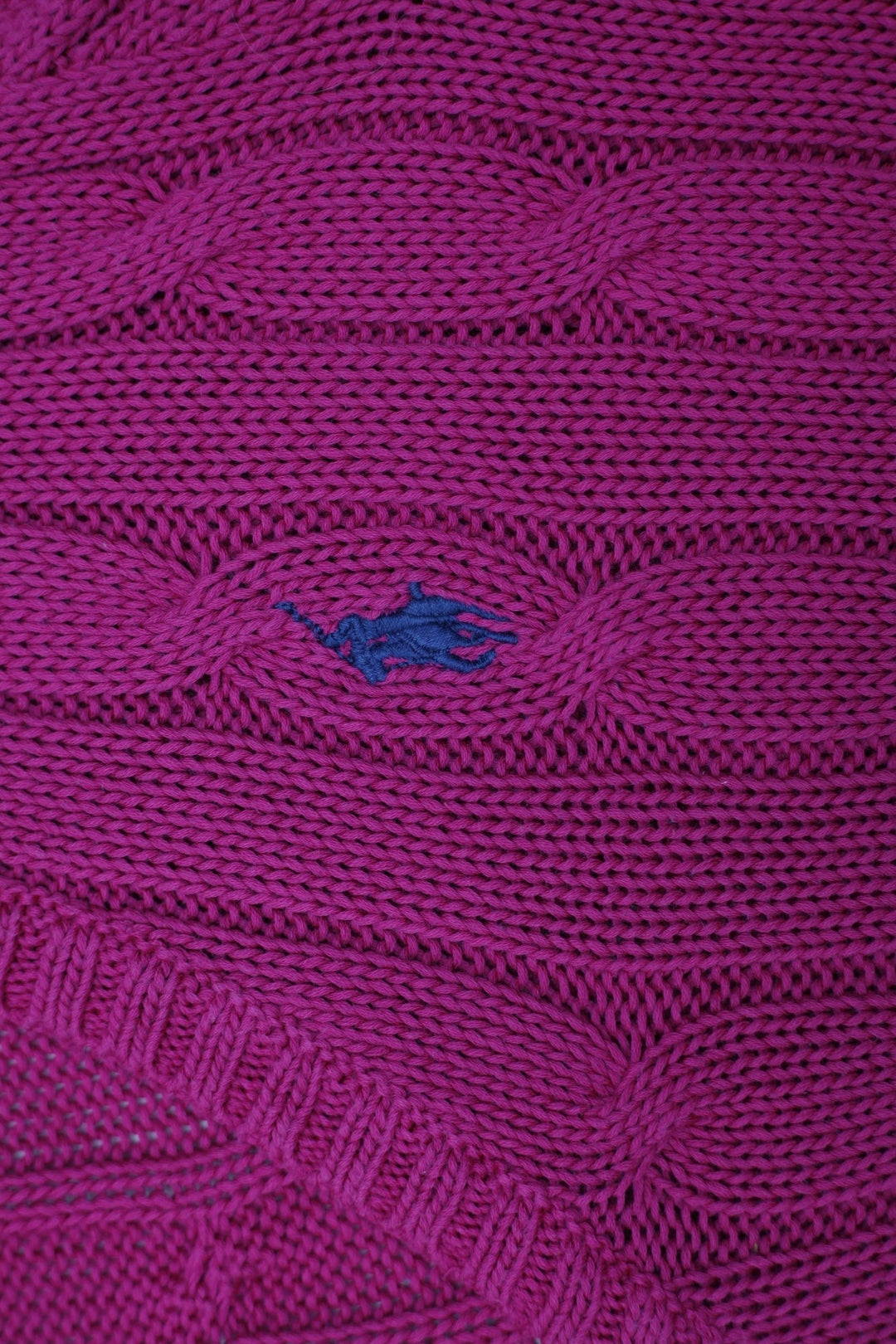 Ladies Ralph Lauren Pima Cotton Cable Knit Sweater Size S