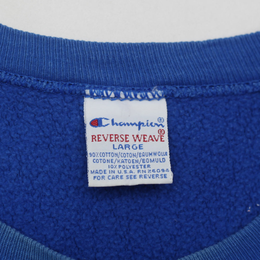 Vintage Champion Reverse Weave Crewneck Sweatshirt Size Large Made in USA - Fashion Rerun Vintage Migration_Sweaters