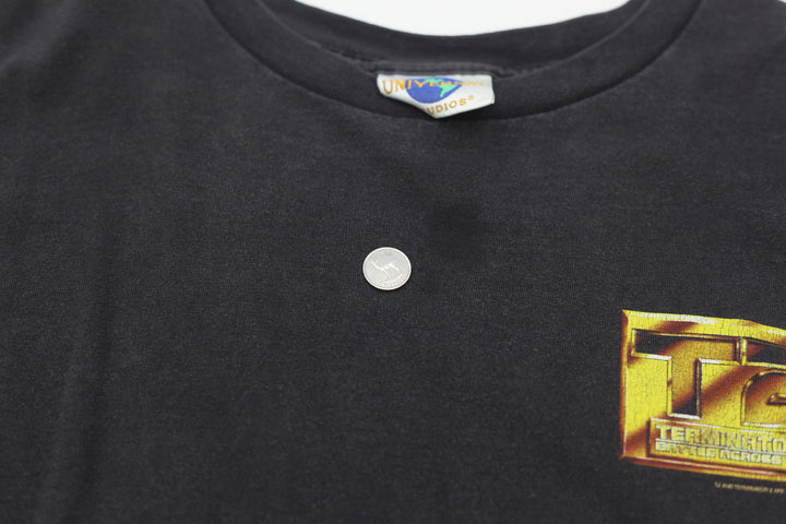 Vintage Universal Studios Terminator 2 Battle Across Time T-Shirt Made In USA XL | Migration_T-Shirts FBFIRST | Fashion Rerun