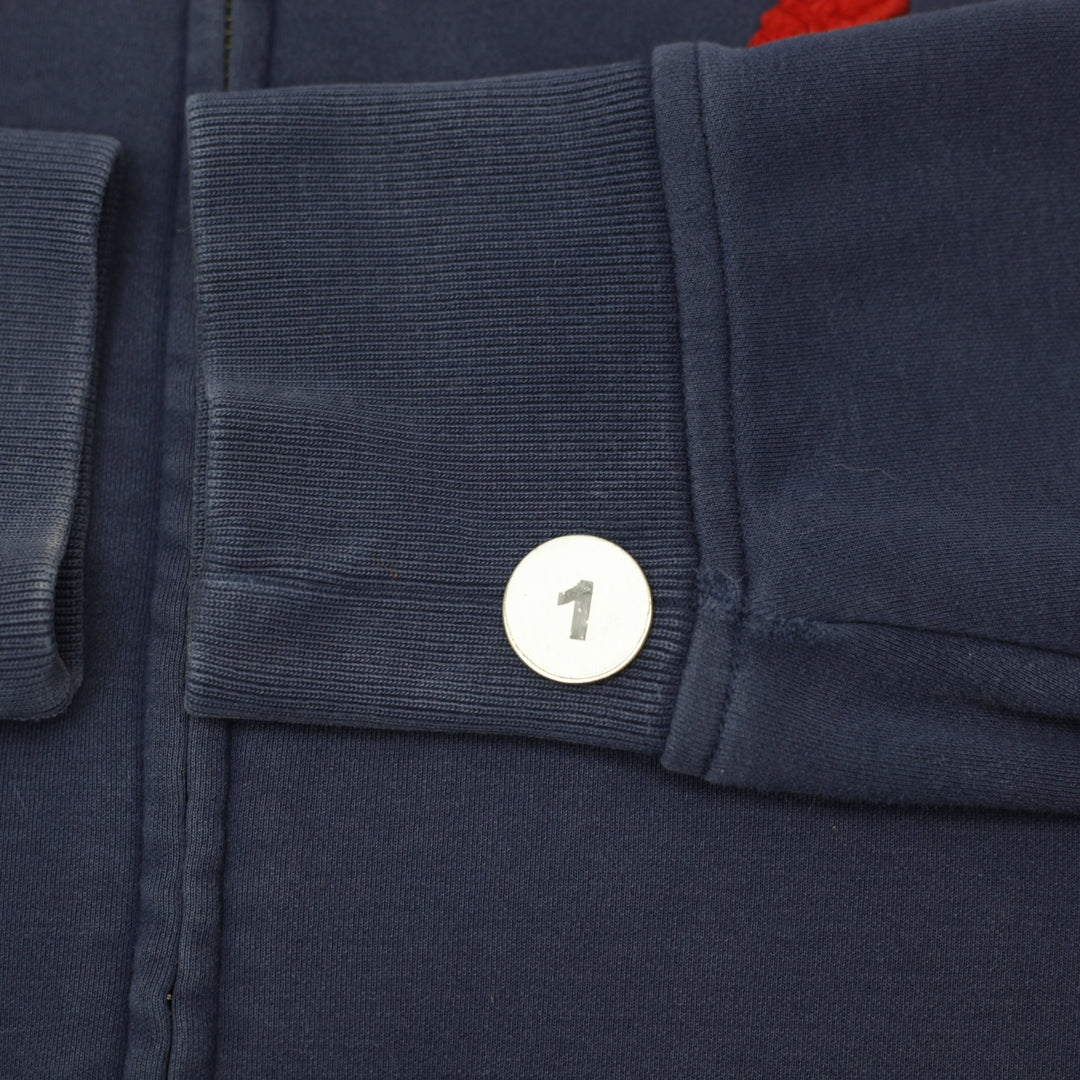 Polo Ralph Lauren USA Flag Big Pony Full Zip Hoodie Size L