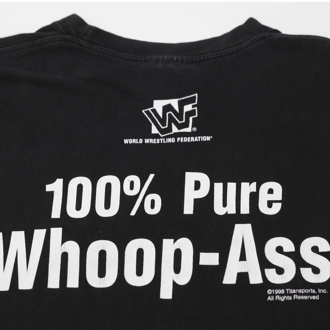 Vintage 90s Stone Cold Steve Austin 3:16 Split Face Wrestling T Shirt Size XL | Migration_T-Shirts - View 8 | Fashion Rerun