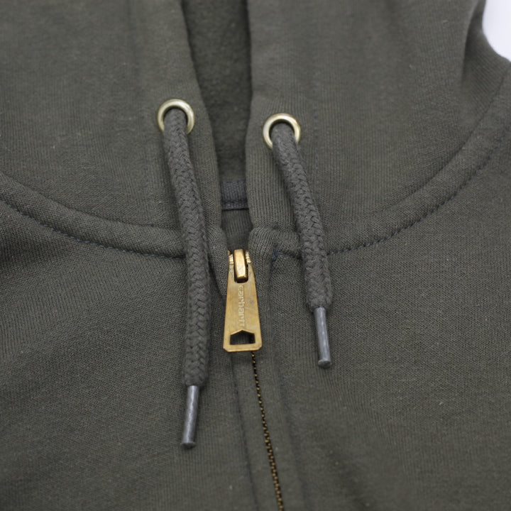 Mens Carhartt Original Fit Full Zip Workwear Hoodie Size M