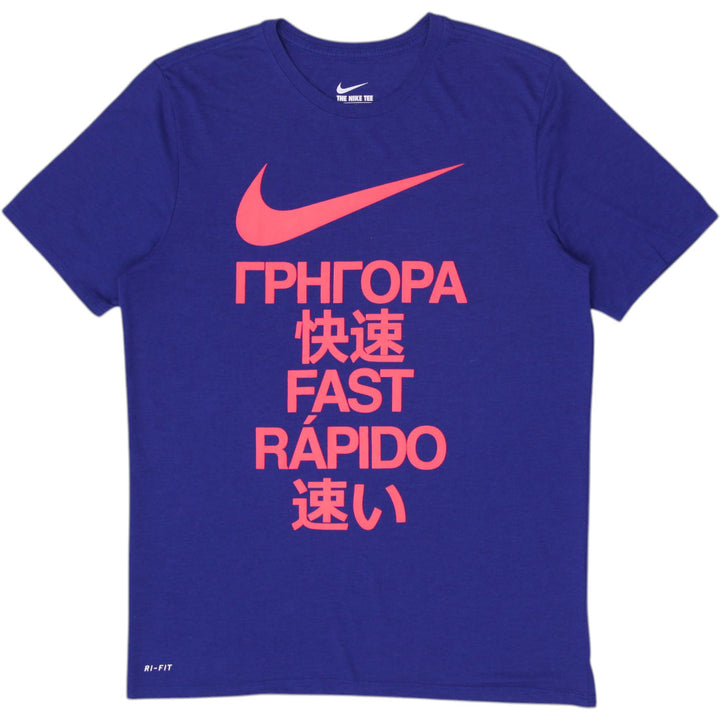 Mens Nike Dri-FIT The Nike Graphic T-Shirt Size L