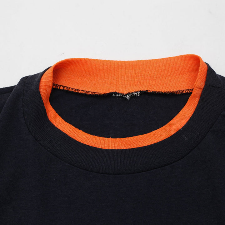 Vintage Harley-Davidson Upwing Eagle Embroidered Black T-Shirt