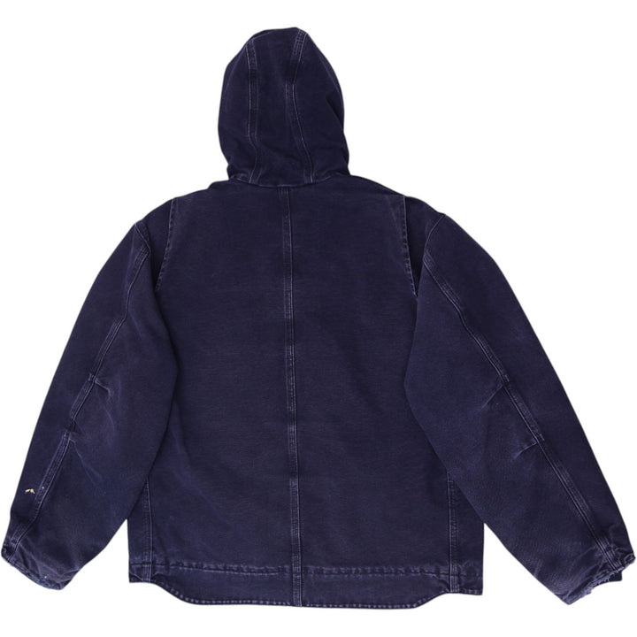 Mens Carhartt J141 MDT Sierra Jacket Midnight Navy, Sherpa Lined Size XL