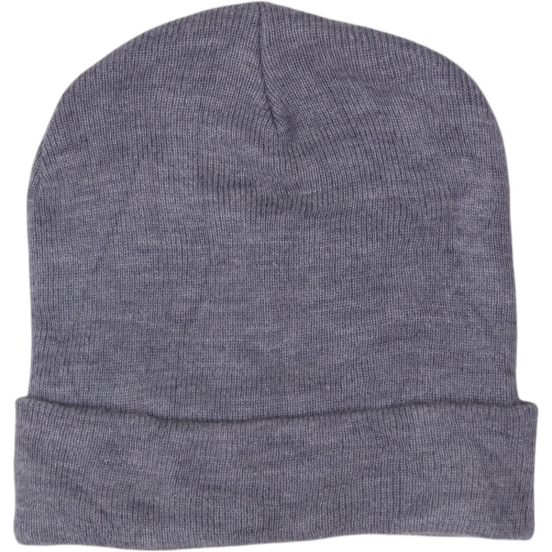 Mens Carhartt Gray Knit Cuff Beanie
