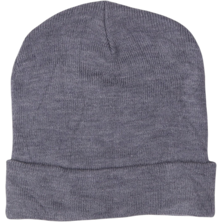 Mens Carhartt Gray Knit Cuff Beanie