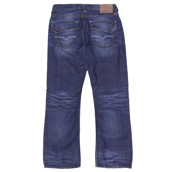 Mens Guess Falcon Slim Boot Jeans