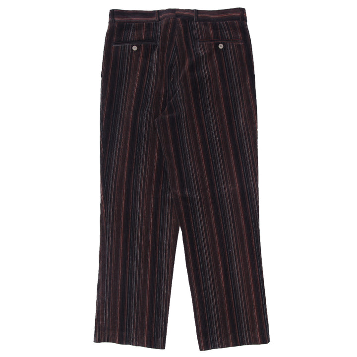 Vintage KNI Velvet Stripe Pants - Fashion Rerun Vintage Migration_Pants