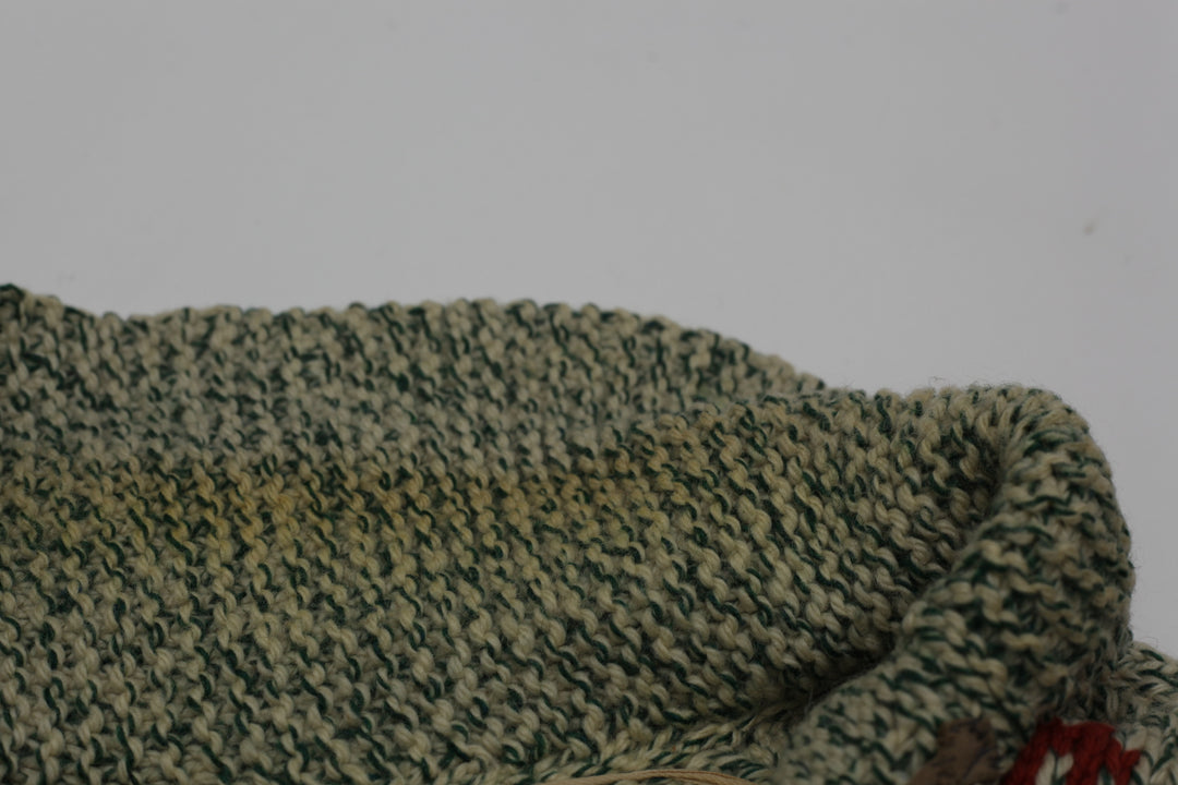 Vintage Curling Club Full Zip Knitted Sweater