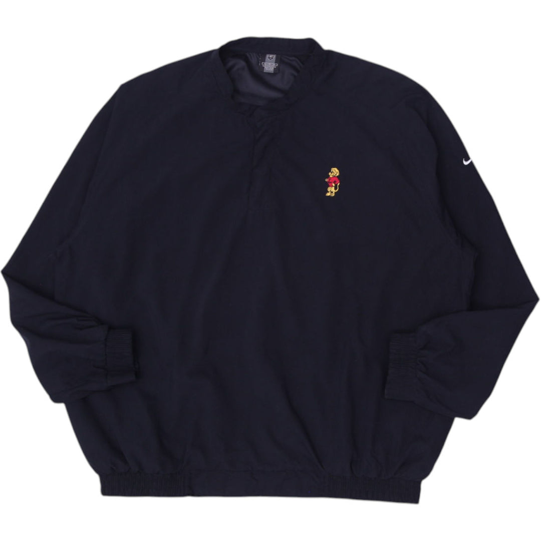 Vintage Nike Quarter Button Black Pullover Jacket XL | Migration_Jackets | Fashion Rerun