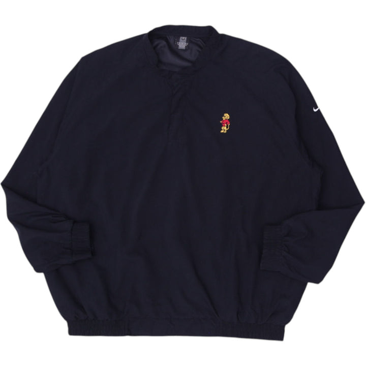 Vintage Nike Quarter Button Black Pullover Jacket XL | Migration_Jackets | Fashion Rerun