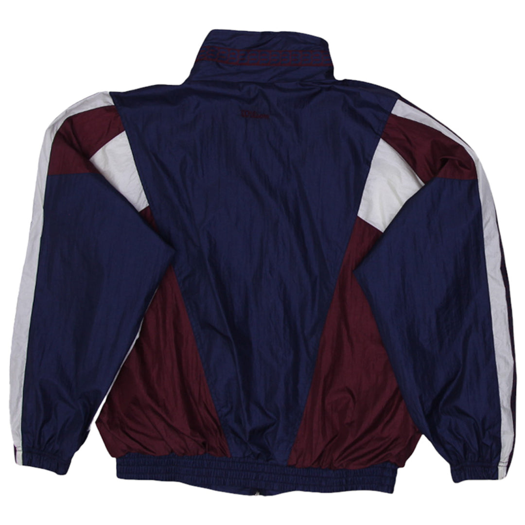 Vintage Advantage By Wilson Zip Nylon Windbreaker Jacket