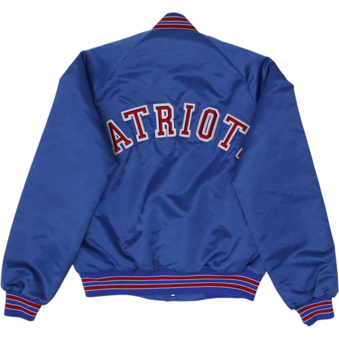 Vintage 80s Chalk Line New England Patriots Satin Jacket Made in USA