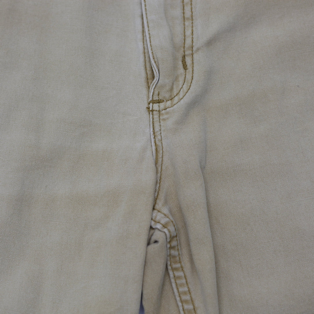 Mens Carhartt Relaxed Fit Rigby Canvas Work Shorts Size 34