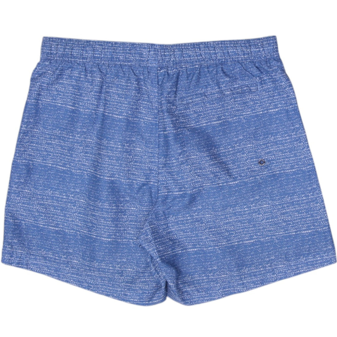 Mens Perry Ellis Swim Trunks Blue Flecked Board Shorts
