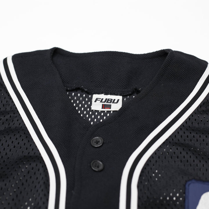 Mens Fubu Mesh Short Sleeve Baseball Jersey Size XL