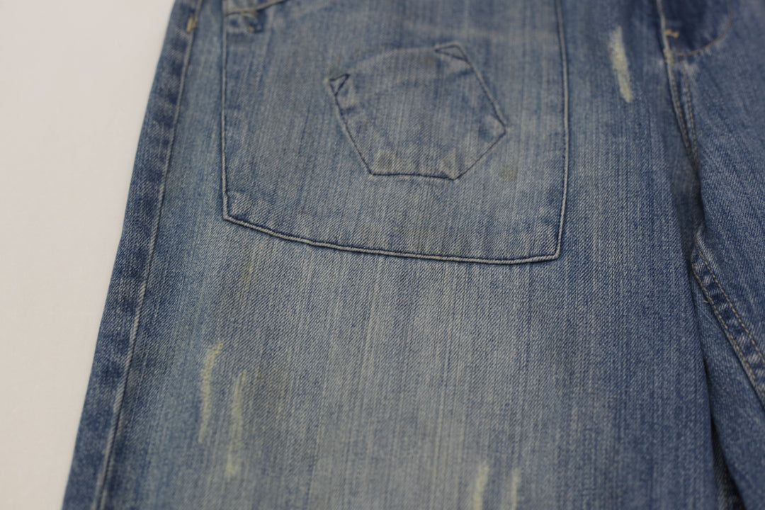 Y2K Men's Phat Farm Classic American Flava Washed Jeans