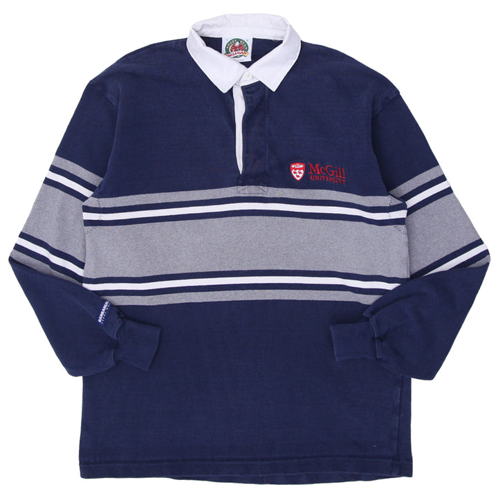 Vintage Rugby Wear Barbarian McGill University  T-Shirt