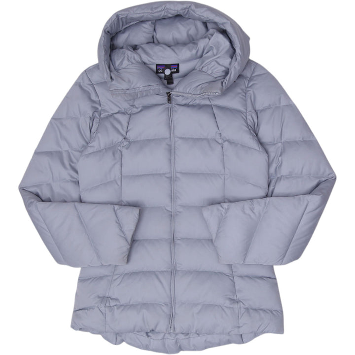 Ladies Patagonia 600-Fill Goose Duck Down Hooded Puffer Jacket Size XS