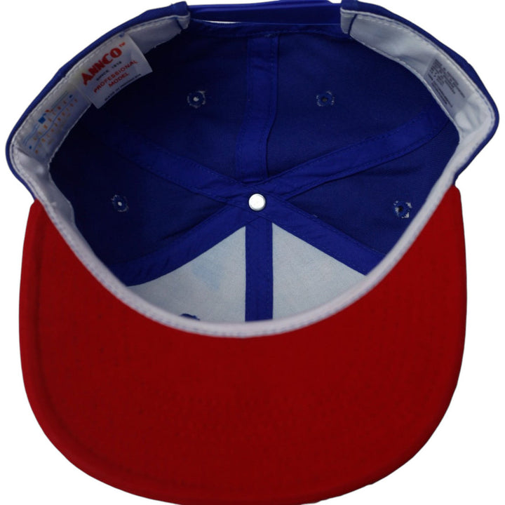 Mens Toronto Blue Jays Blue Red Snap Back Genuine Merchandise Annco Pro MLB