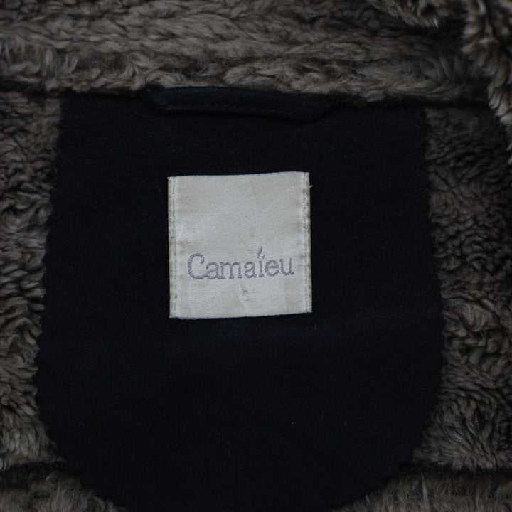 Y2K Camaieu Faux Fur Lined Afghan Coat Size M | Migration_Jackets - Back View | Fashion Rerun