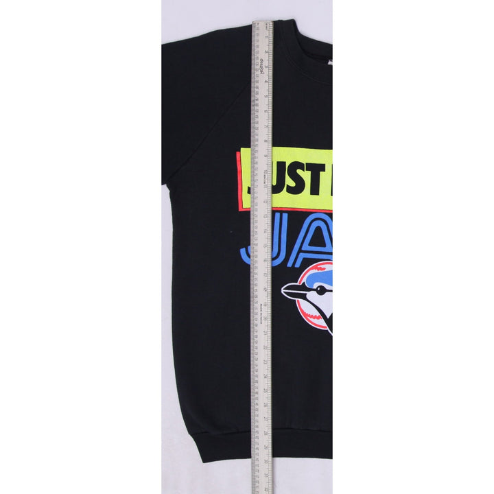 Vintage 1989 Fruit of the Loom Jays Graphic Sweatshirt Size XL | Migration_Sweatshirts - View 9 | Fashion Rerun