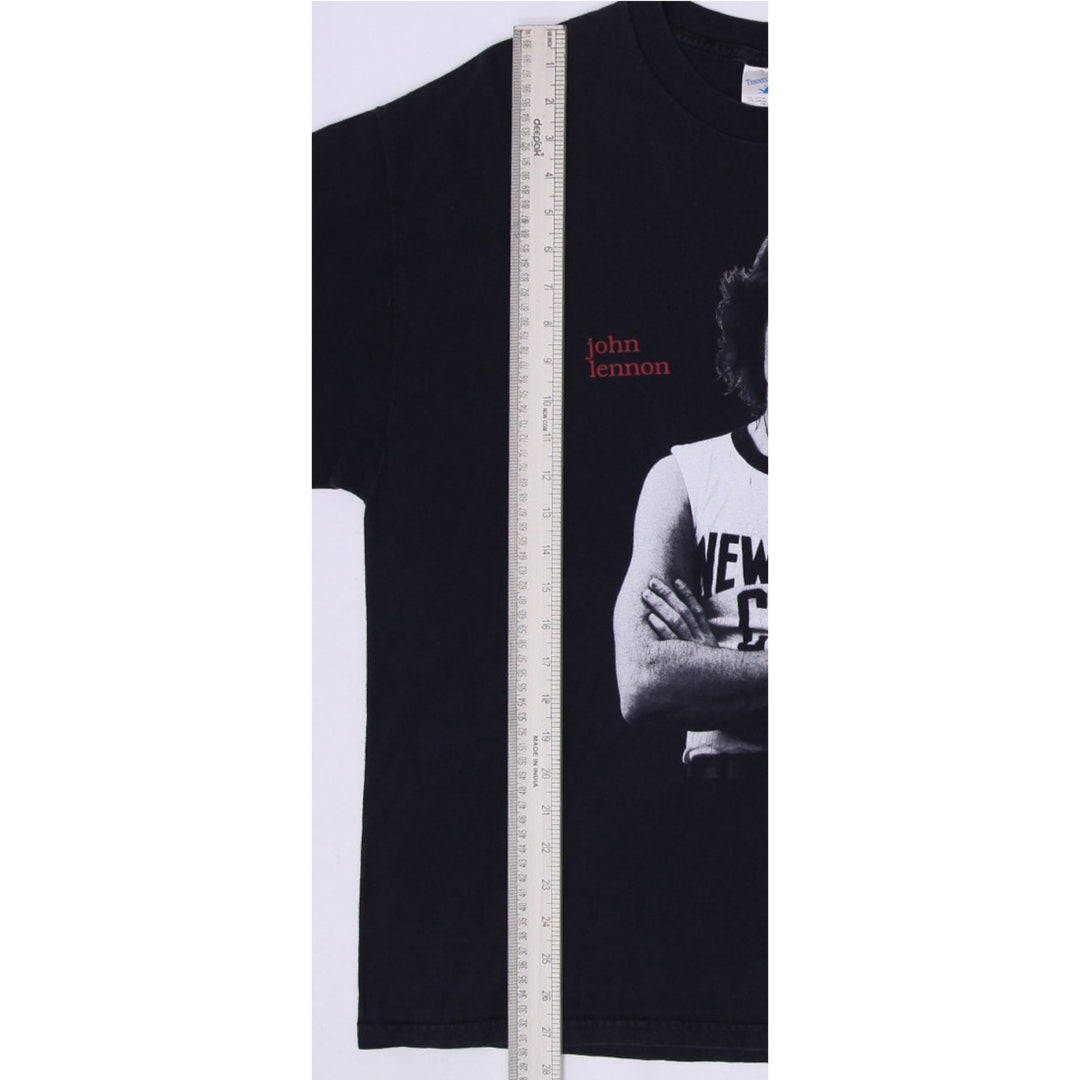 Vintage Tennessee River T-Shirt Black Graphic John Lennon