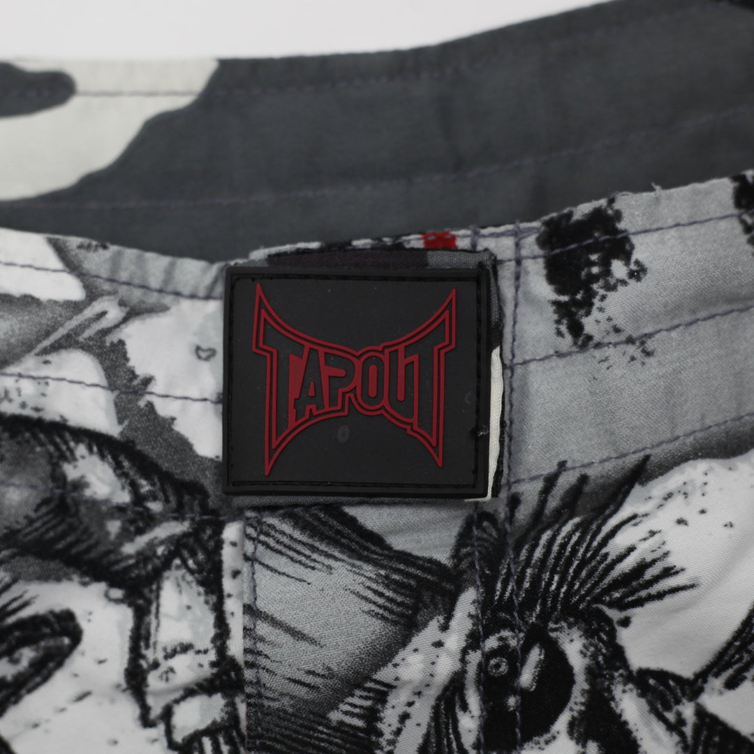 Tapout Camo Skull Print Graphic Shorts Size 30 | Migration_Shorts - Detail View | Fashion Rerun