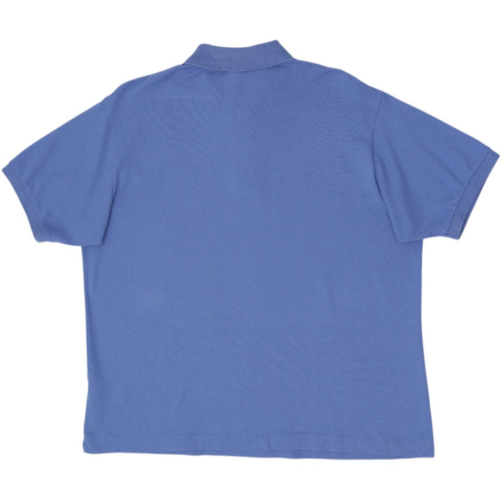 Mens Lacoste Classic Fit Polo Blue Cotton Short Sleeve T-Shirt