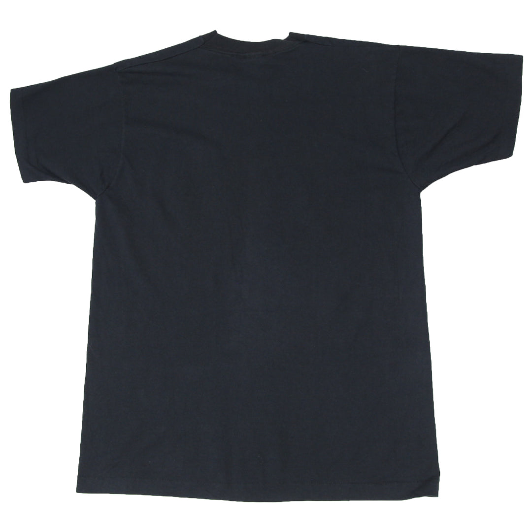 Vintage Made In USA Glitters Batman Logo Single Stitch T-Shirt