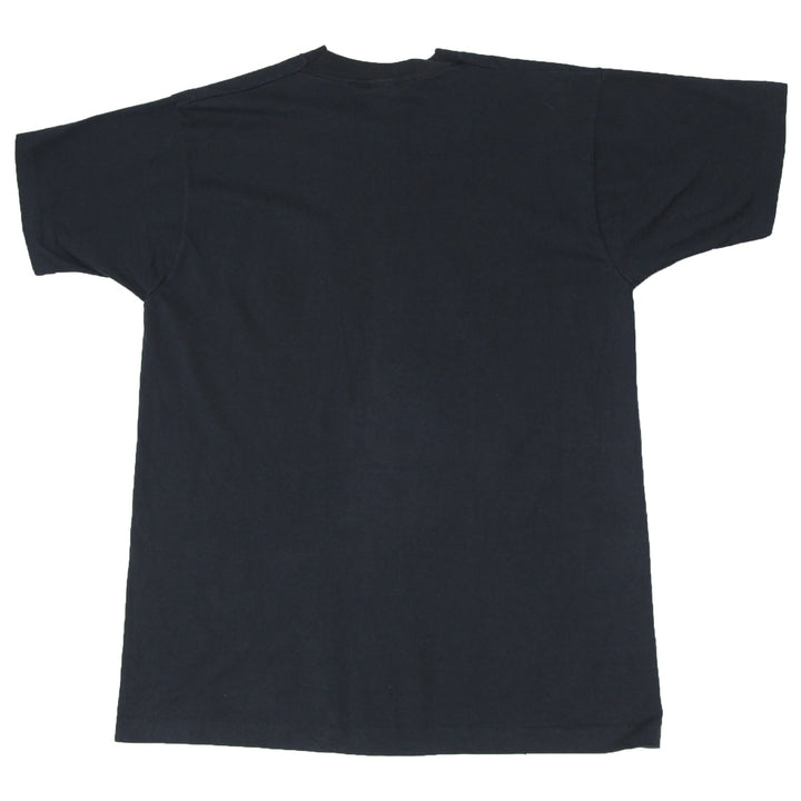 Vintage Made In USA Glitters Batman Logo Single Stitch T-Shirt