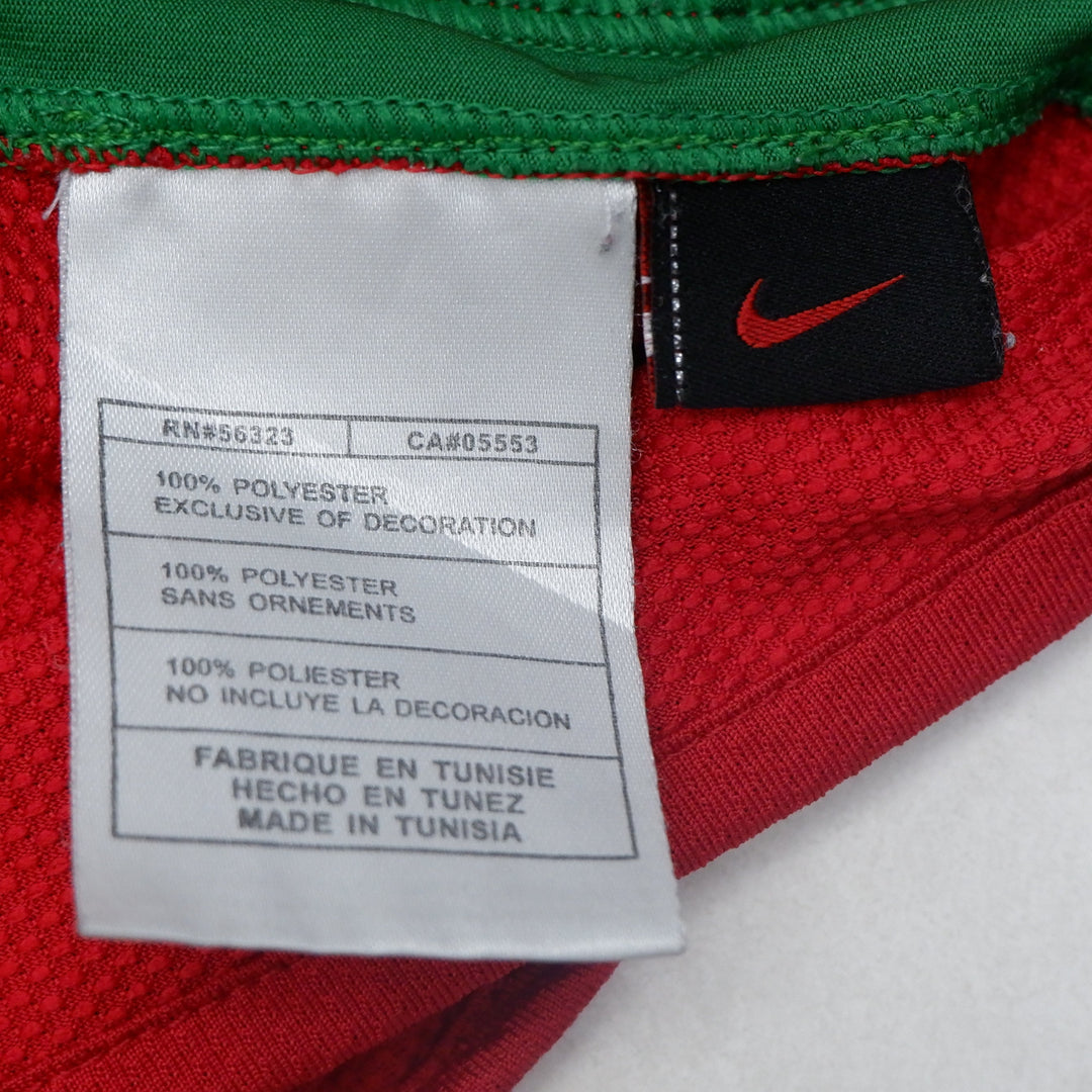 Mens Nike Portugal Nike 2008-2010 Euro Football Home Jersey #7 Ronaldo