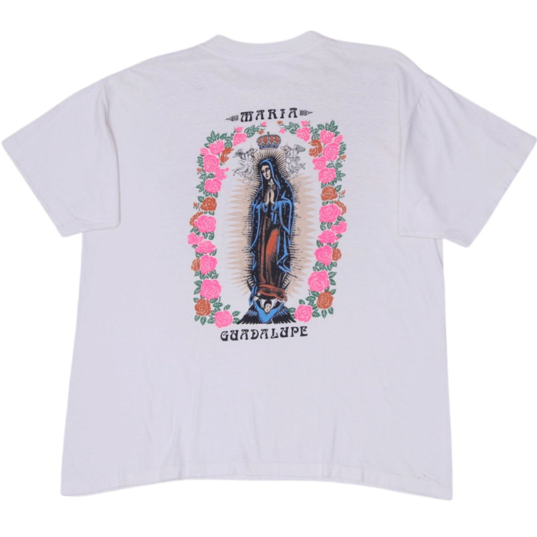 Vintage 90’s Single Stitch Maria Guadalupe T-Shirt | Migration_T-Shirts - Side View | Fashion Rerun