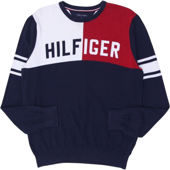 Mens Tommy Hilfiger Color Block Crewneck Sweater | Migration_Jumper & Knitwear | Fashion Rerun