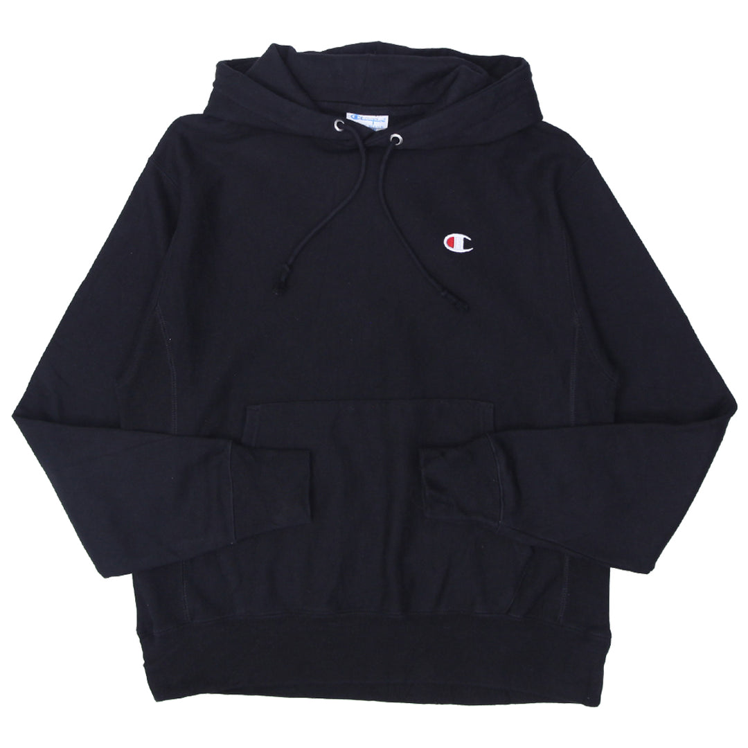 Black Champion Men's Champion Reverse Weave Pullover Hoodie Mens Champion Reverse Weave Black Pullover Hoodie
