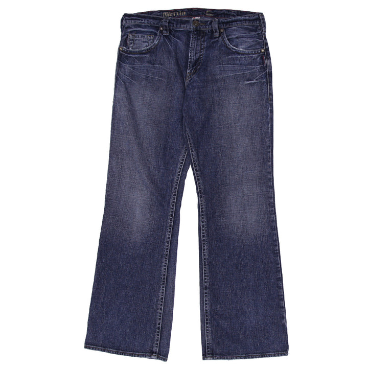 Y2K Mens Marin Silver Straight Jeans
