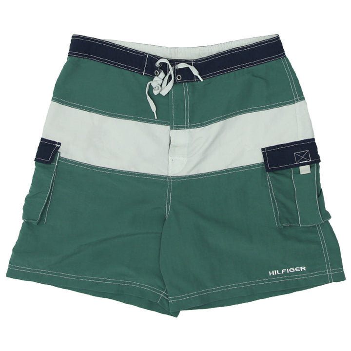Vintage Tommy Hilfiger Cargo Swim Trunks Size Large - Fashion Rerun Vintage Migration_Shorts